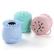 Custom Multifunctional Exfoliating Facial Scrub Silicone Cleansing Brush And Face Massager